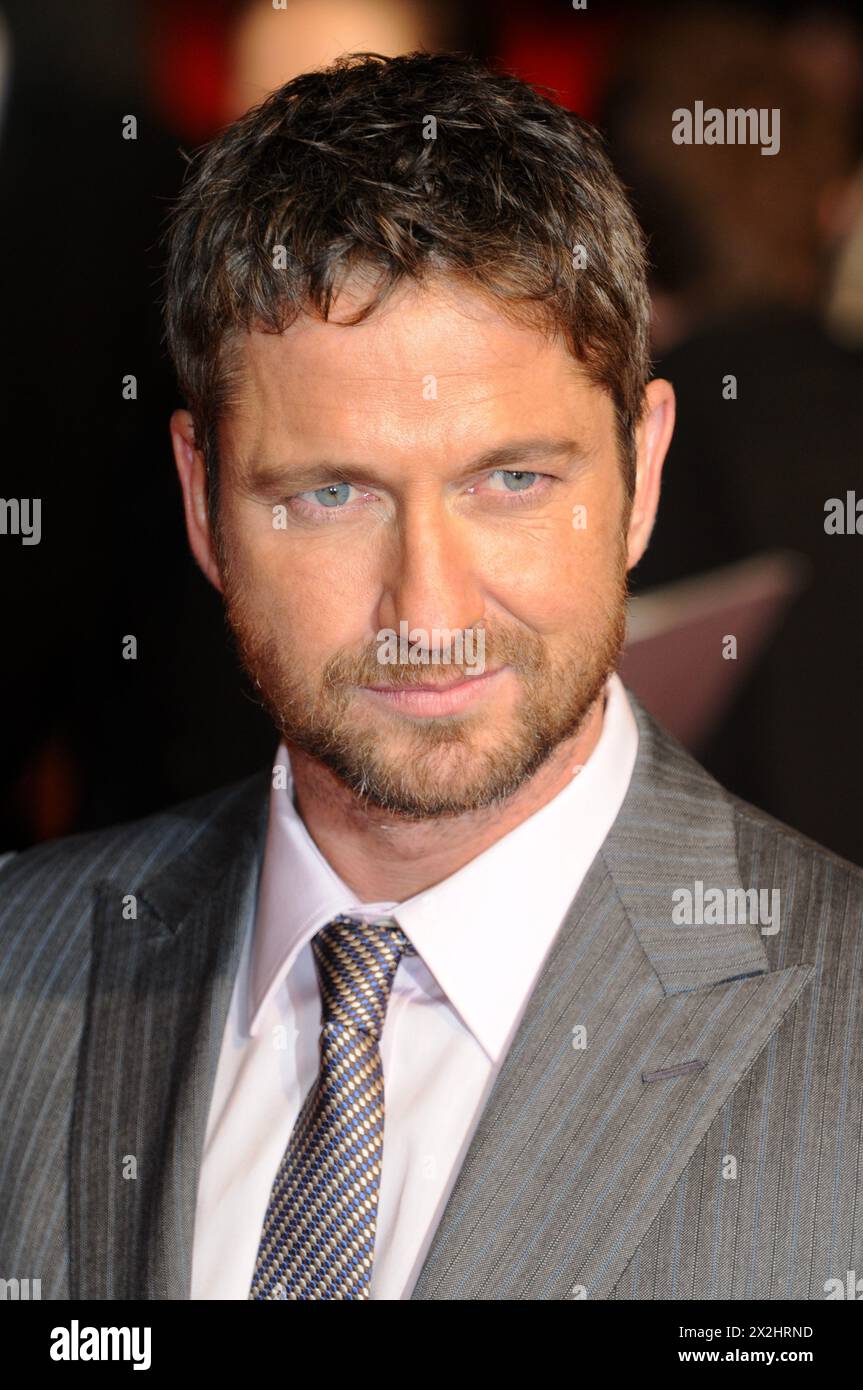 Gerard Butler, der Bountyjäger, London, Großbritannien Stockfoto