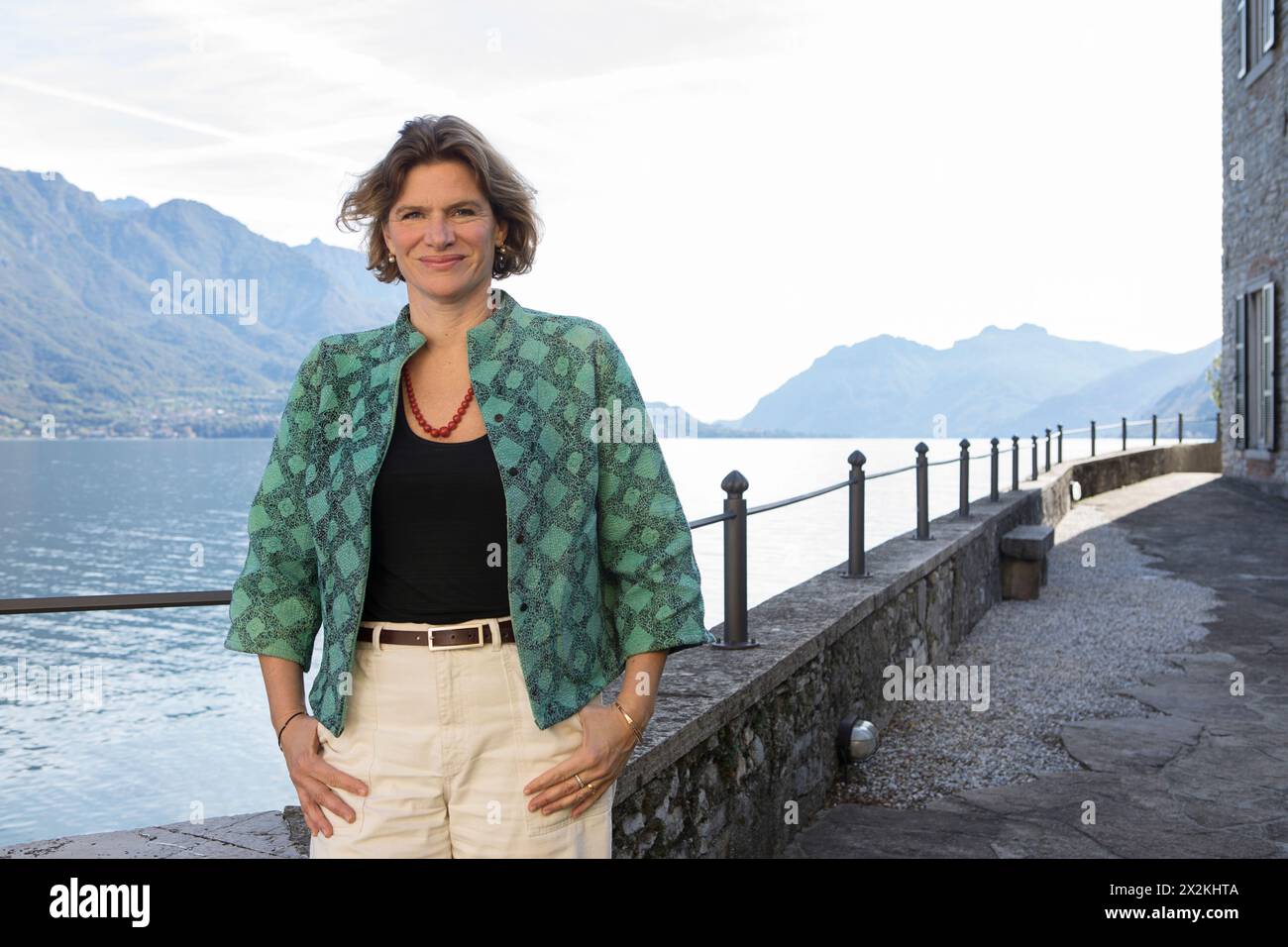 Porträt von Mariana Mazzucato (Ökonom) 10/2019 ©Isabella DE MADDALENA/opale.Photo Stockfoto