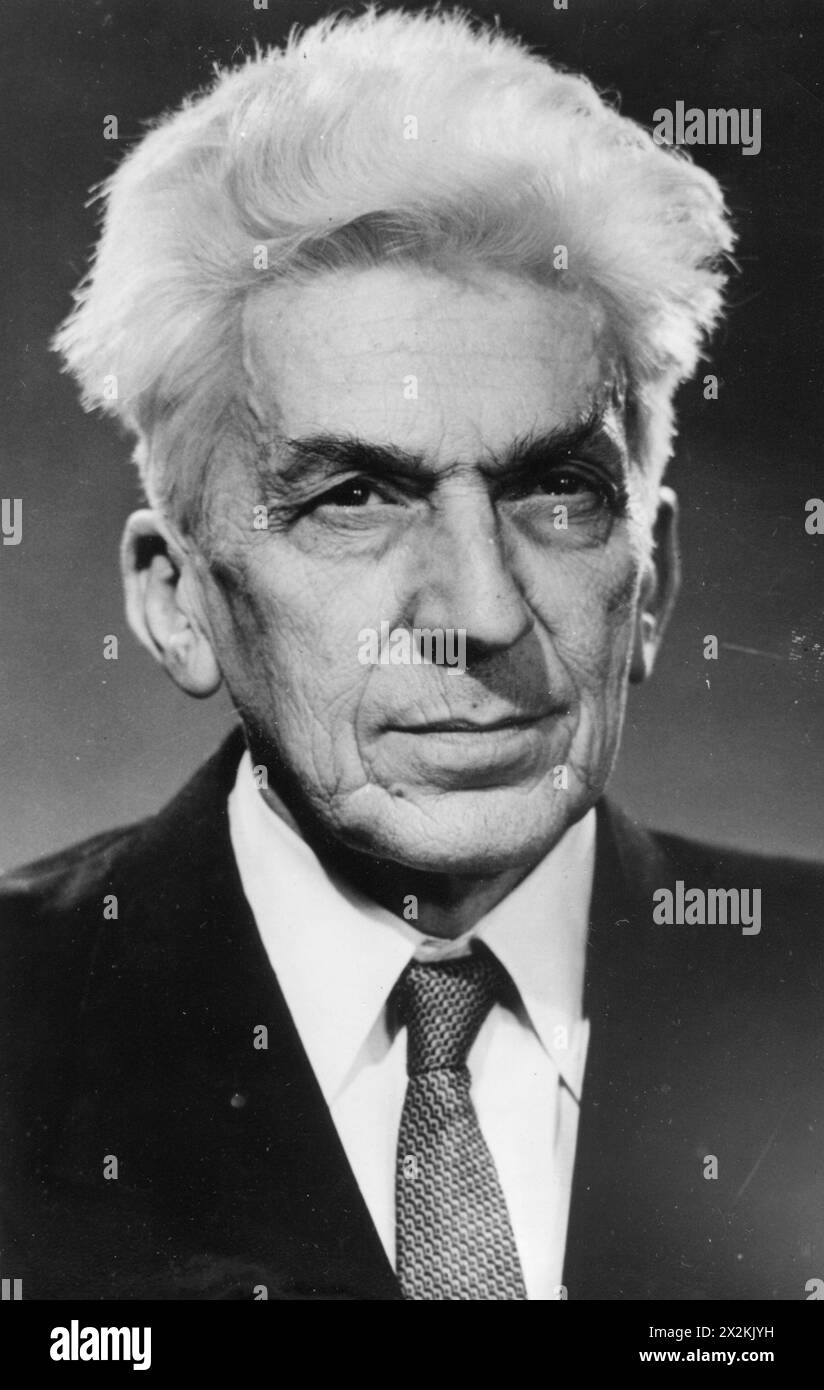 Sik, Endre, 2.4.1891 - 10.4,1978, ungarischer Politiker (MSZMP), Minister der äußeren 1958 - 1961, ADDITIONAL-RIGHTS-CLEARANCE-INFO-NOT-AVAILABLE Stockfoto
