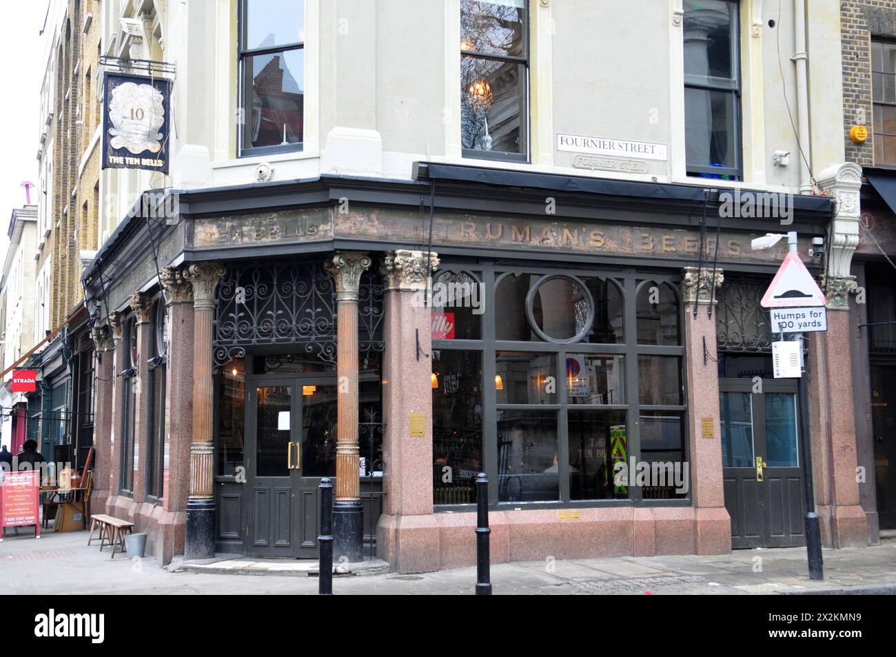 The Ten Bells Pub, Spitalfields, London Stockfoto