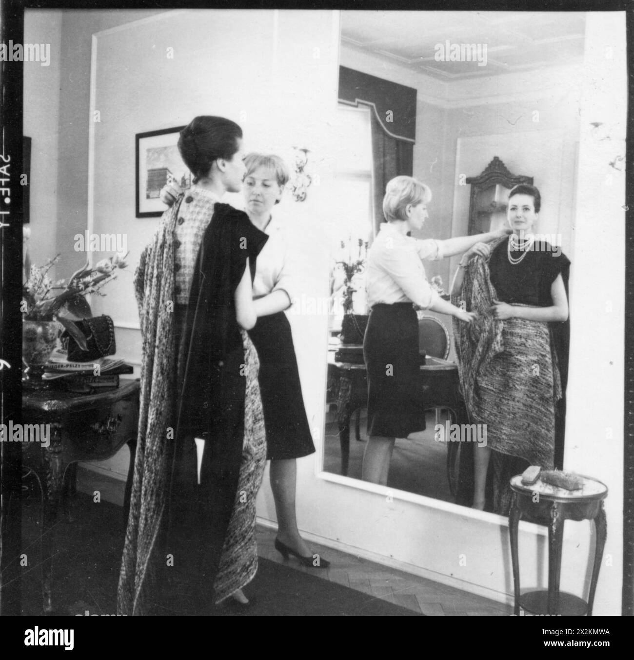 Schilling, Gitta, deutsche Schaufensterpuppe und Geschäftsfrau, Besitzer eines Modehauses, ADDITIONAL-RIGHTS-CLEARANCE-INFO-NOT-AVAILABLE Stockfoto