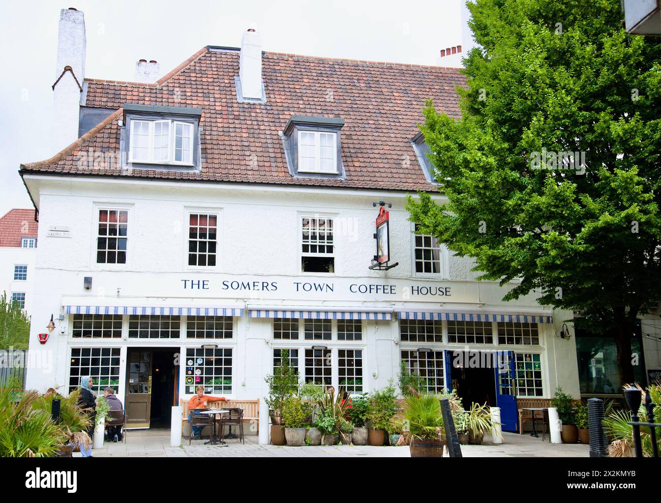 Somers Town Coffee House Pub, London Stockfoto