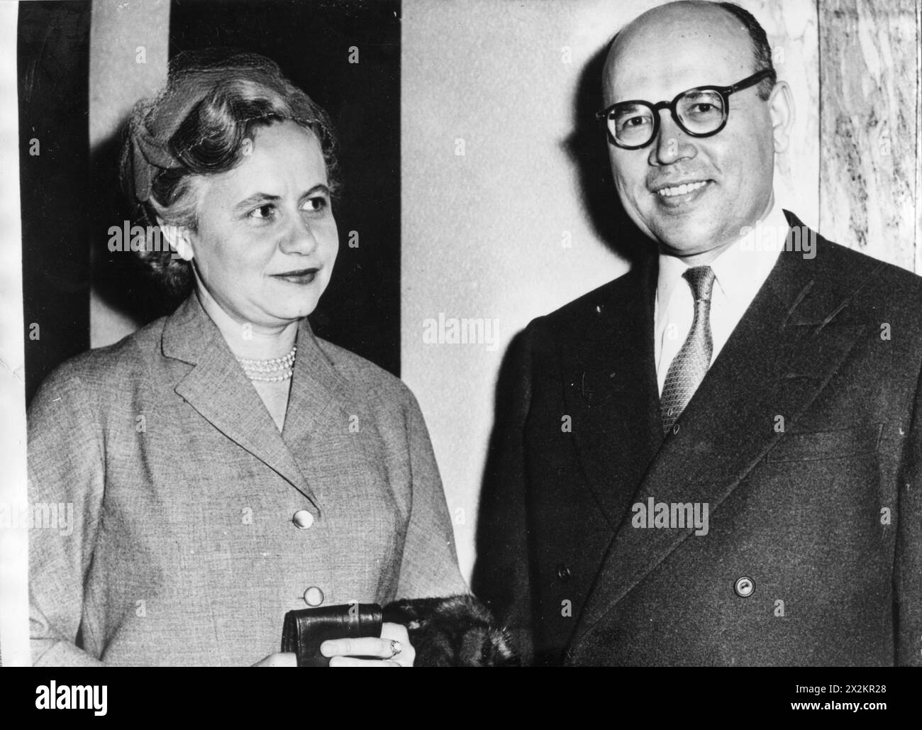 Soldatow, Alexander Alexejewitsch, 27.8.1915 - 22.1,1999, sowjetischer Diplomat, ADDITIONAL-RIGHTS-CLEARANCE-INFO-NOT-AVAILABLE Stockfoto