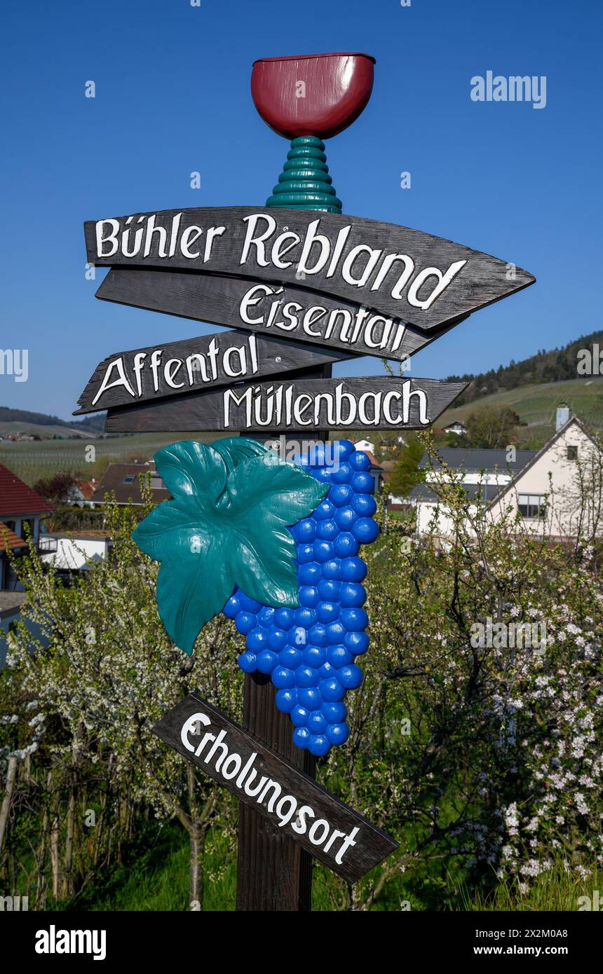 Geographie / Reise, Deutschland, Baden-Württemberg, Ortszeichen Affental (Affental), ADDITIONAL-RIGHTS-CLEARANCE-INFO-NOT-AVAILABLE Stockfoto