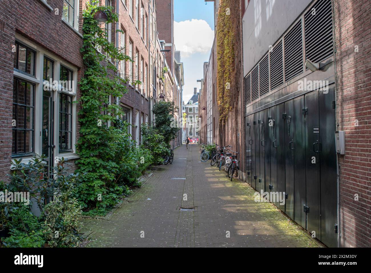 Slijkstraat Street In Amsterdam Niederlande 22-4-2024 Stockfoto