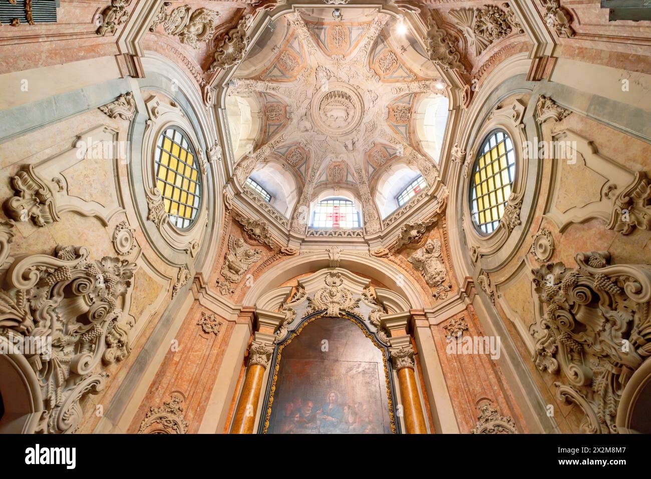 Kirche unserer Lieben Frau von der Inkarnation, Baixa Bezirk von Lissabon, Portugal. Stockfoto