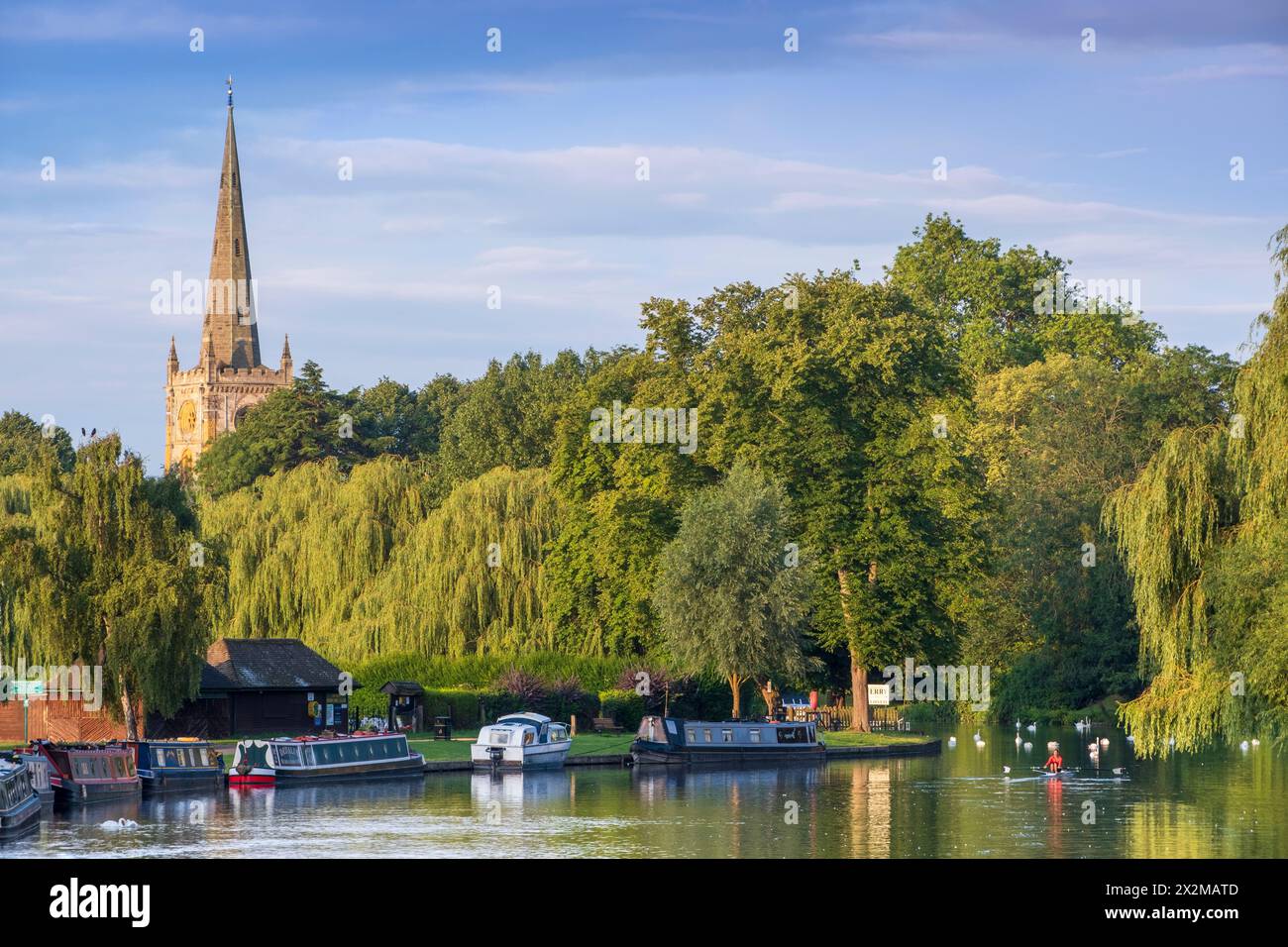 Geographie / Reisen, Großbritannien, England, Stratford-upon-Avon, Warwickshire, Stratford-upon-Avon, ADDITIONAL-RIGHTS-CLEARANCE-INFO-NOT-AVAILABLE Stockfoto