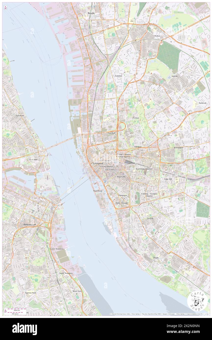 Ibis Styles Liverpool Dale Street, Liverpool, GB, Großbritannien, England, n 53 24' 30'', S 2 59' 15'', Karte, Cartascapes Map, veröffentlicht 2024. Erkunden Sie Cartascapes, eine Karte, die die vielfältigen Landschaften, Kulturen und Ökosysteme der Erde enthüllt. Reisen Sie durch Zeit und Raum und entdecken Sie die Verflechtungen der Vergangenheit, Gegenwart und Zukunft unseres Planeten. Stockfoto