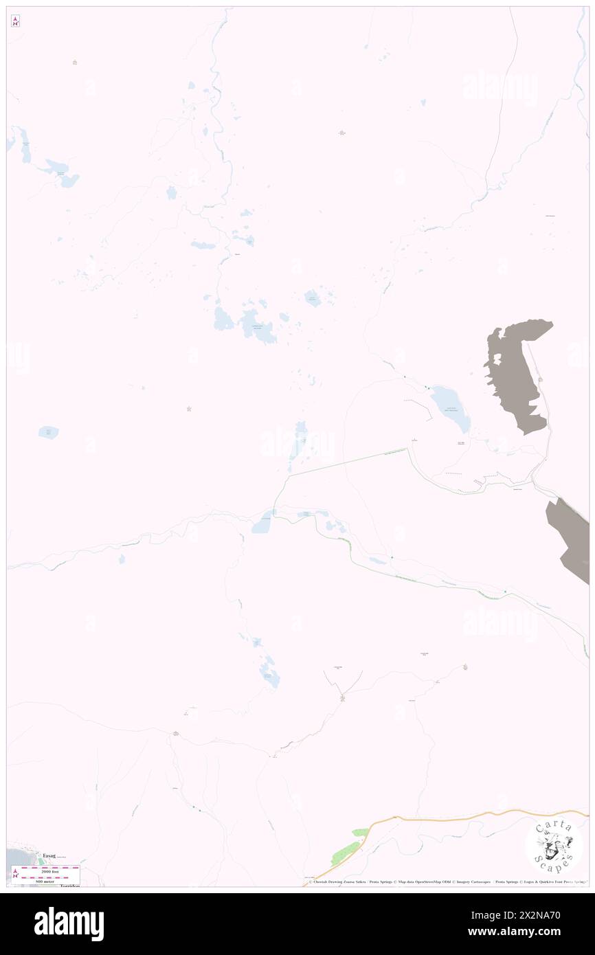 Loch nan Cabar, Highland, GB, Vereinigtes Königreich, Schottland, n 57 35' 14'', S 5 28' 17'', Karte, Cartascapes Map, veröffentlicht 2024. Erkunden Sie Cartascapes, eine Karte, die die vielfältigen Landschaften, Kulturen und Ökosysteme der Erde enthüllt. Reisen Sie durch Zeit und Raum und entdecken Sie die Verflechtungen der Vergangenheit, Gegenwart und Zukunft unseres Planeten. Stockfoto