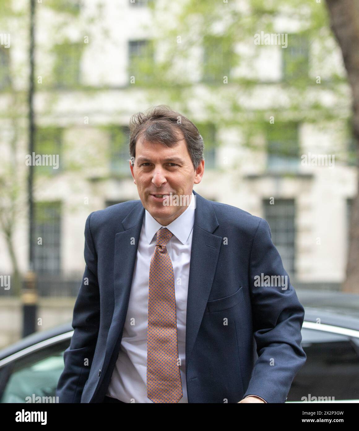 London, Großbritannien. April 2024. John Glen MP Paymaster General und Minister im Kabinettsbüro für die wöchentliche Kabinettssitzung Credit: Richard Lincoln/Alamy Live News Stockfoto