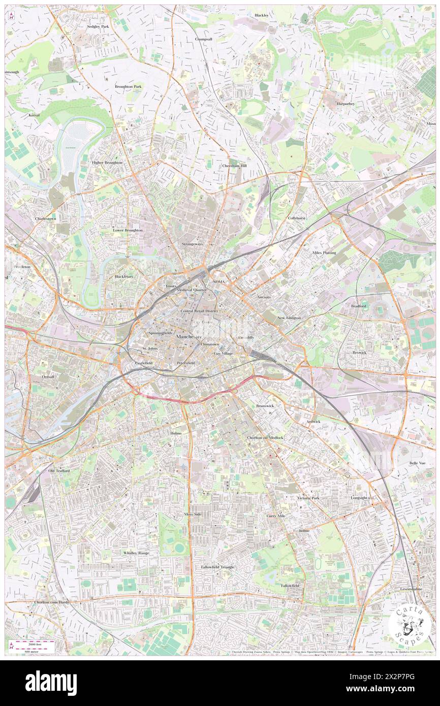 Manchester Piccadilly Gardens Bus Station, Manchester, GB, Großbritannien, England, n 53 28' 49'', S 2 14' 16'', Karte, Cartascapes Map, veröffentlicht 2024. Erkunden Sie Cartascapes, eine Karte, die die vielfältigen Landschaften, Kulturen und Ökosysteme der Erde enthüllt. Reisen Sie durch Zeit und Raum und entdecken Sie die Verflechtungen der Vergangenheit, Gegenwart und Zukunft unseres Planeten. Stockfoto