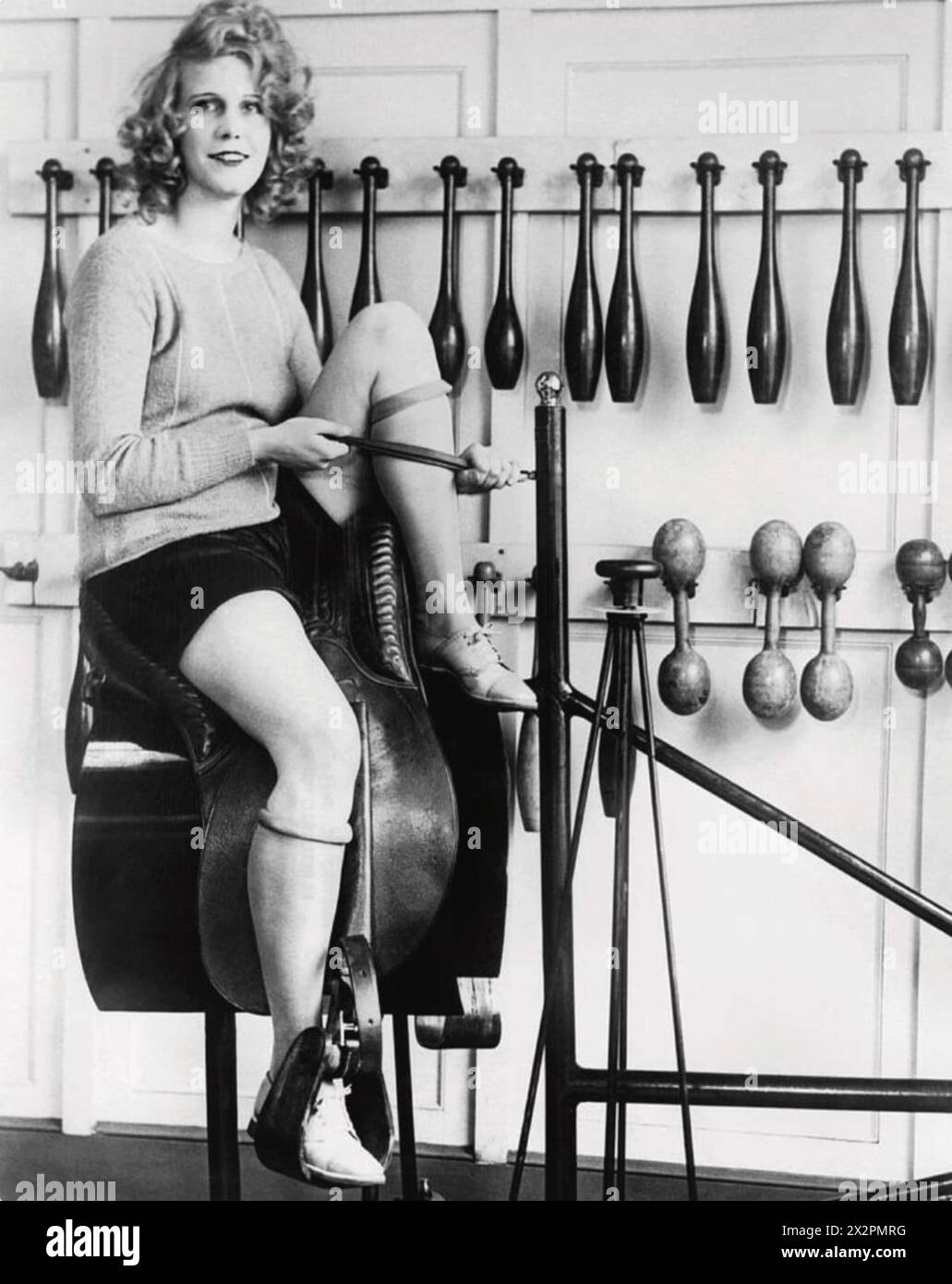 Amerikanisches Showgirl Marguerite Dixie' Boatwright, ca. 1924 Stockfoto