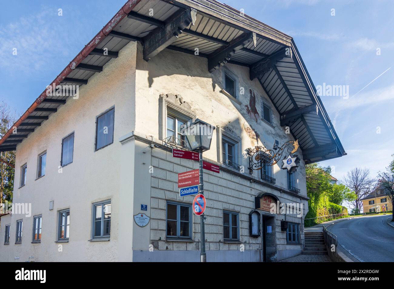 Miesbach: Haus Gürtlerhaus in Oberbayern, Tegernsee Schliersee, Oberbayern, Bayern, Bayern, Deutschland Stockfoto