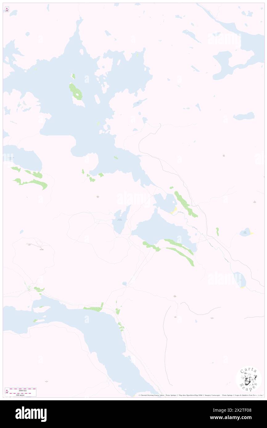 Cnoc Loch Lon na h-Uamha, Highland, GB, Vereinigtes Königreich, Schottland, n 58 3' 11'', S 5 10' 2'', Karte, Cartascapes Map, veröffentlicht 2024. Erkunden Sie Cartascapes, eine Karte, die die vielfältigen Landschaften, Kulturen und Ökosysteme der Erde enthüllt. Reisen Sie durch Zeit und Raum und entdecken Sie die Verflechtungen der Vergangenheit, Gegenwart und Zukunft unseres Planeten. Stockfoto