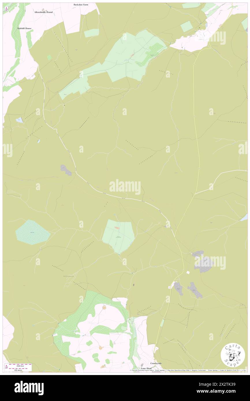 Horseshoe Hill, County Durham, GB, Vereinigtes Königreich, England, n 54 47' 55'', S 2 1' 28'', Karte, Cartascapes Map, veröffentlicht 2024. Erkunden Sie Cartascapes, eine Karte, die die vielfältigen Landschaften, Kulturen und Ökosysteme der Erde enthüllt. Reisen Sie durch Zeit und Raum und entdecken Sie die Verflechtungen der Vergangenheit, Gegenwart und Zukunft unseres Planeten. Stockfoto