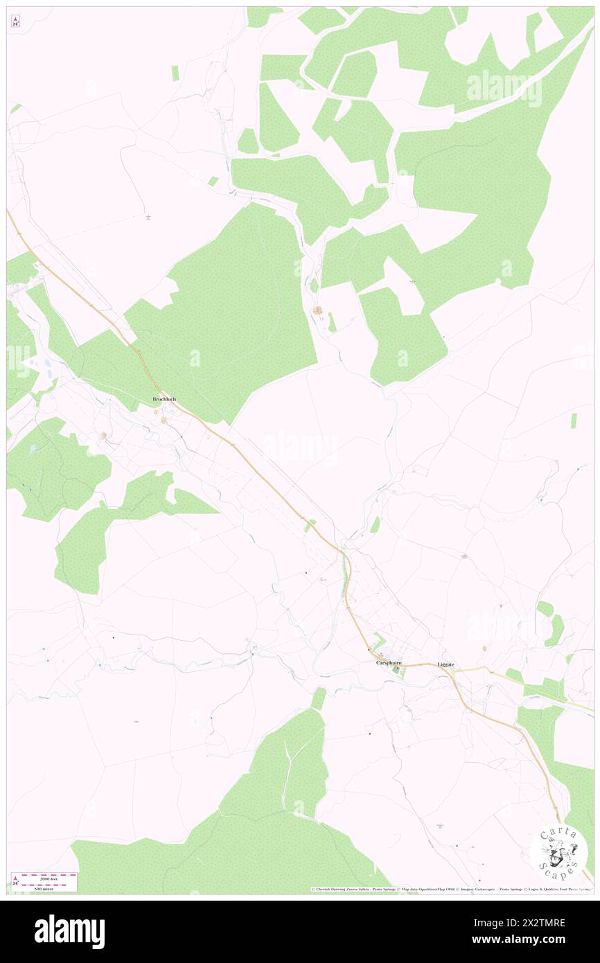 Holm Hill, Dumfries and Galloway, GB, Vereinigtes Königreich, Schottland, n 55 13' 59'', S 4 16' 38'', Karte, Cartascapes Map, veröffentlicht 2024. Erkunden Sie Cartascapes, eine Karte, die die vielfältigen Landschaften, Kulturen und Ökosysteme der Erde enthüllt. Reisen Sie durch Zeit und Raum und entdecken Sie die Verflechtungen der Vergangenheit, Gegenwart und Zukunft unseres Planeten. Stockfoto