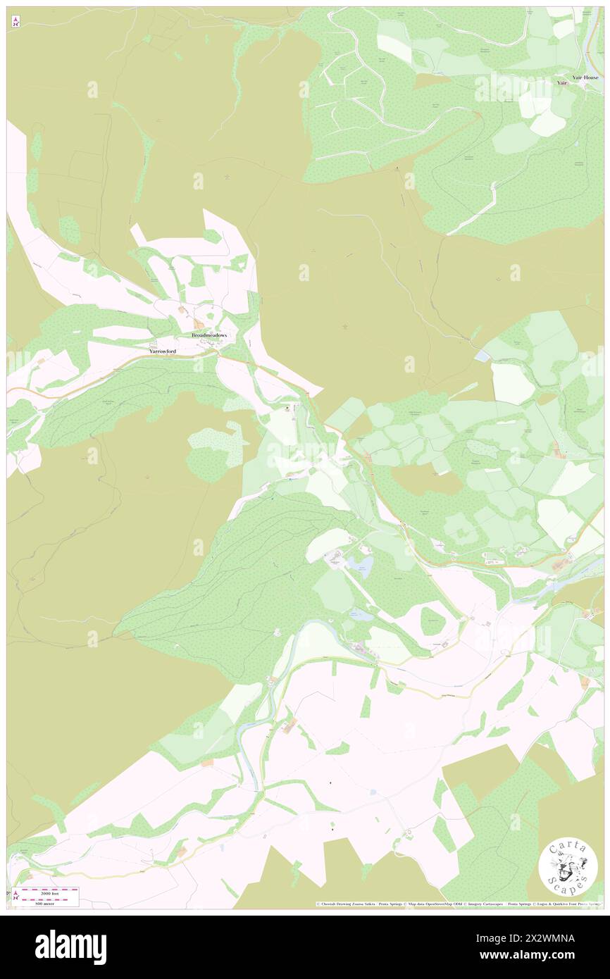 Newark Castle, The Scottish Borders, GB, Vereinigtes Königreich, Schottland, n 55 32' 59''', S 2 55' 0'', Karte, Cartascapes Map, veröffentlicht 2024. Erkunden Sie Cartascapes, eine Karte, die die vielfältigen Landschaften, Kulturen und Ökosysteme der Erde enthüllt. Reisen Sie durch Zeit und Raum und entdecken Sie die Verflechtungen der Vergangenheit, Gegenwart und Zukunft unseres Planeten. Stockfoto