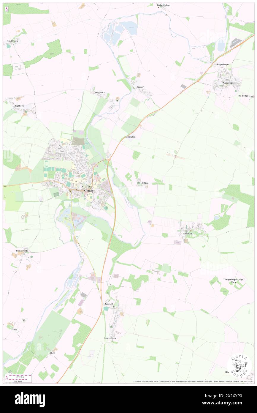 Ashton, Northamptonshire, GB, Vereinigtes Königreich, England, n 52 28' 48'', S 0 27' 5'', Karte, Cartascapes Map, veröffentlicht 2024. Erkunden Sie Cartascapes, eine Karte, die die vielfältigen Landschaften, Kulturen und Ökosysteme der Erde enthüllt. Reisen Sie durch Zeit und Raum und entdecken Sie die Verflechtungen der Vergangenheit, Gegenwart und Zukunft unseres Planeten. Stockfoto