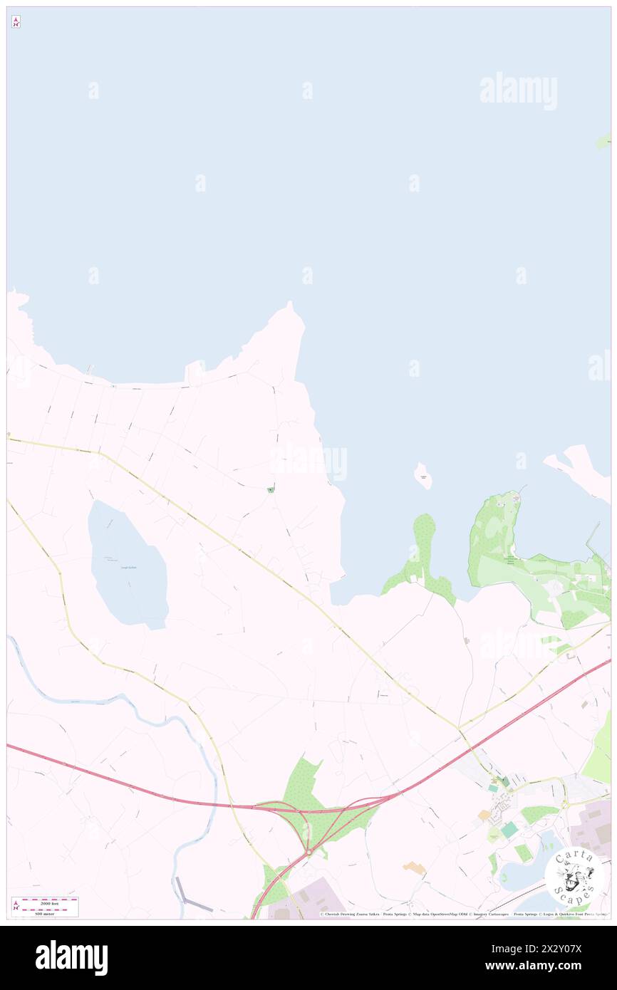 Ardmore Point, Armagh City Banbridge and Craigavon, GB, Vereinigtes Königreich, Nordirland, N 54 30' 0'', S 6 25' 0'', Karte, Cartascapes Map, veröffentlicht 2024. Erkunden Sie Cartascapes, eine Karte, die die vielfältigen Landschaften, Kulturen und Ökosysteme der Erde enthüllt. Reisen Sie durch Zeit und Raum und entdecken Sie die Verflechtungen der Vergangenheit, Gegenwart und Zukunft unseres Planeten. Stockfoto