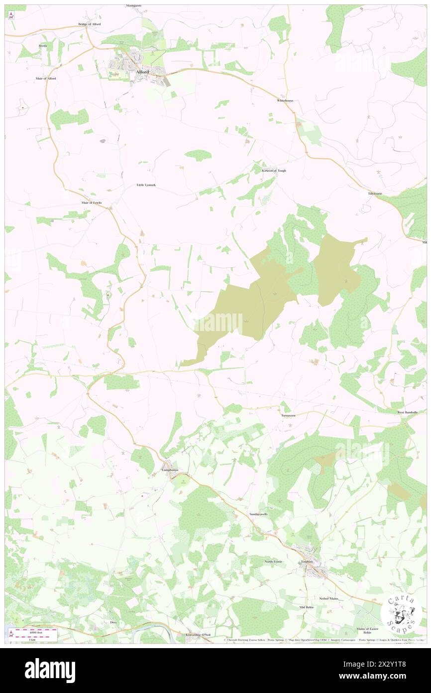 Aberdeenshire, Aberdeenshire, GB, Vereinigtes Königreich, Schottland, n 57 10' 0''', S 2 40' 0'', Karte, Cartascapes Map, veröffentlicht 2024. Erkunden Sie Cartascapes, eine Karte, die die vielfältigen Landschaften, Kulturen und Ökosysteme der Erde enthüllt. Reisen Sie durch Zeit und Raum und entdecken Sie die Verflechtungen der Vergangenheit, Gegenwart und Zukunft unseres Planeten. Stockfoto