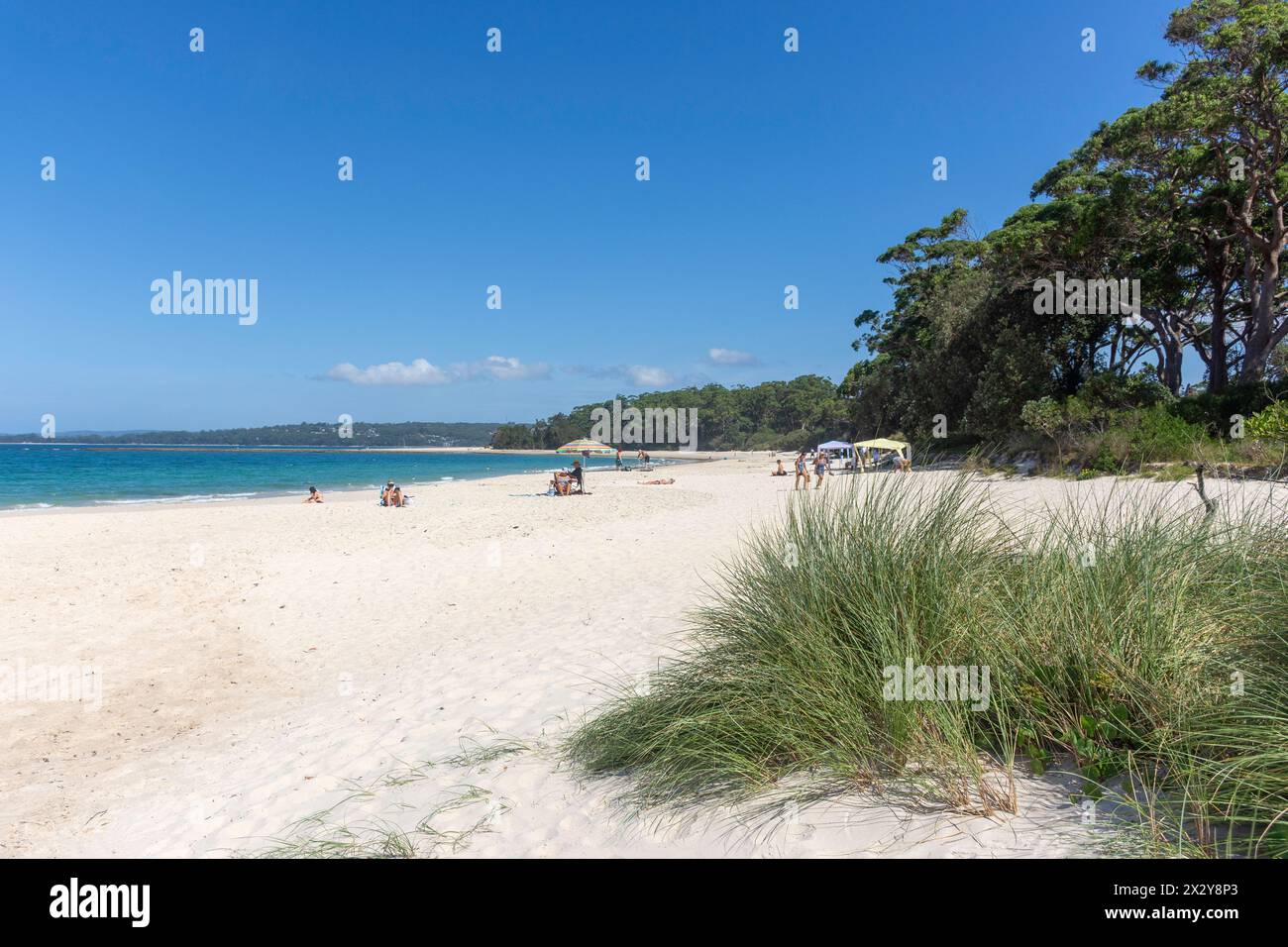 Huskisson Beach, Huskisson, Jervis Bay Marine Park, New South Wales, Australien Stockfoto