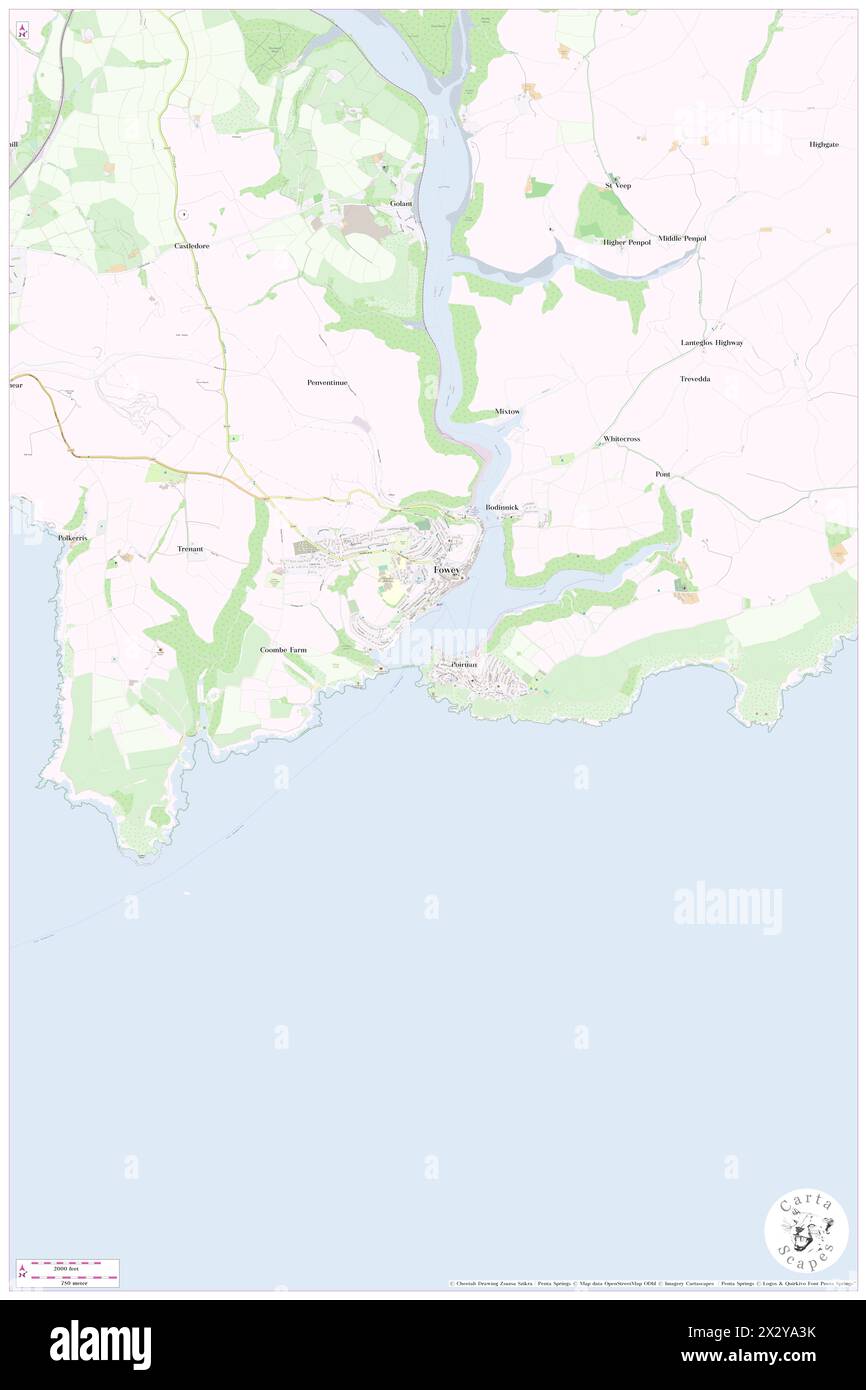 Polruan Blockhouse, Cornwall, GB, Vereinigtes Königreich, England, n 50