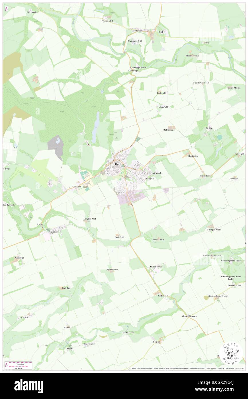 Knoll Hospital The, The Scottish Borders, GB, Vereinigtes Königreich, Schottland, n 55 46' 21'', S 2 20' 29'', Karte, Cartascapes Map, veröffentlicht 2024. Erkunden Sie Cartascapes, eine Karte, die die vielfältigen Landschaften, Kulturen und Ökosysteme der Erde enthüllt. Reisen Sie durch Zeit und Raum und entdecken Sie die Verflechtungen der Vergangenheit, Gegenwart und Zukunft unseres Planeten. Stockfoto