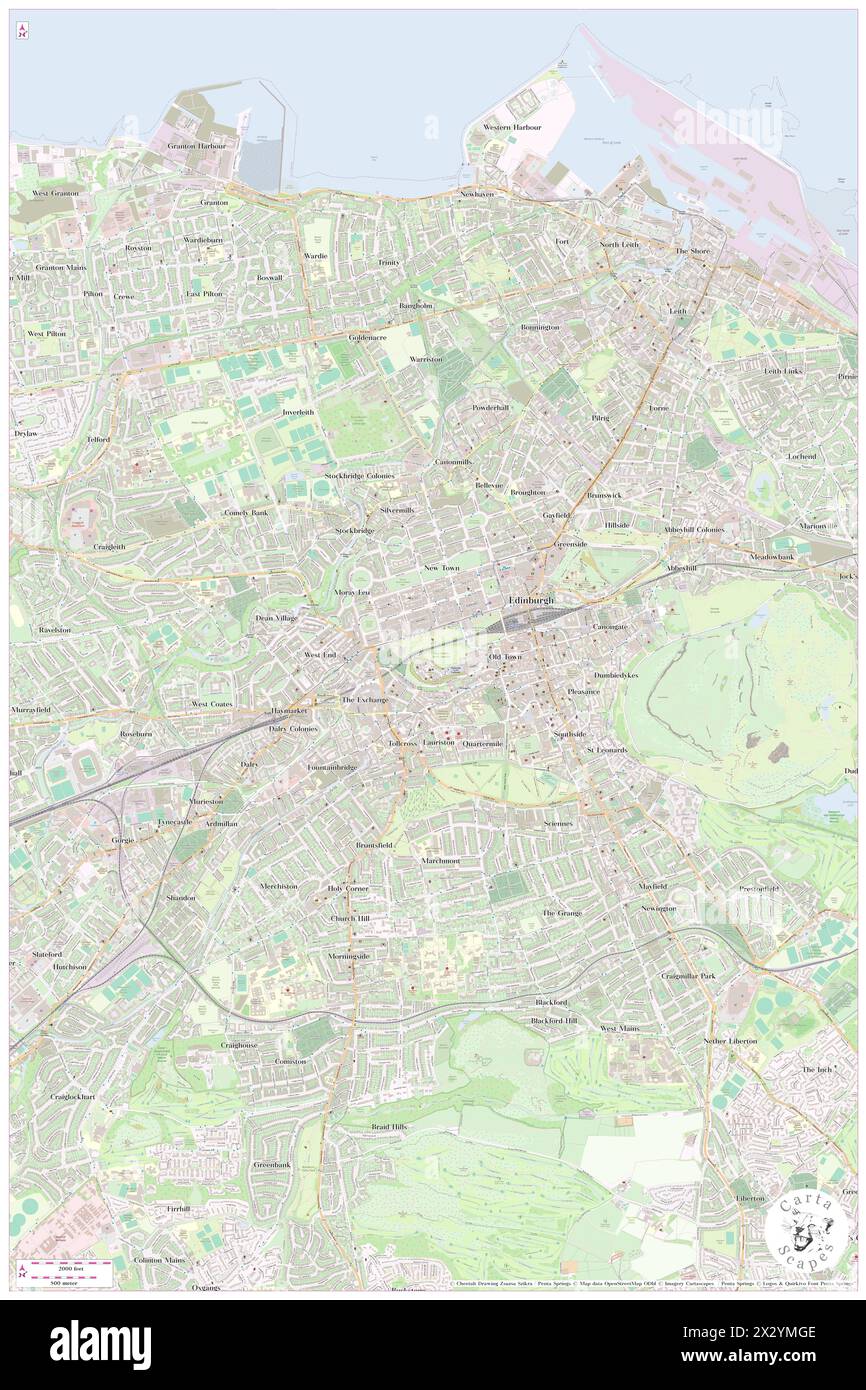 Bank Hotel, City of Edinburgh, GB, Vereinigtes Königreich, Schottland, n 55 57' 0'', S 3 12' 0'', Karte, Cartascapes Map, veröffentlicht 2024. Erkunden Sie Cartascapes, eine Karte, die die vielfältigen Landschaften, Kulturen und Ökosysteme der Erde enthüllt. Reisen Sie durch Zeit und Raum und entdecken Sie die Verflechtungen der Vergangenheit, Gegenwart und Zukunft unseres Planeten. Stockfoto