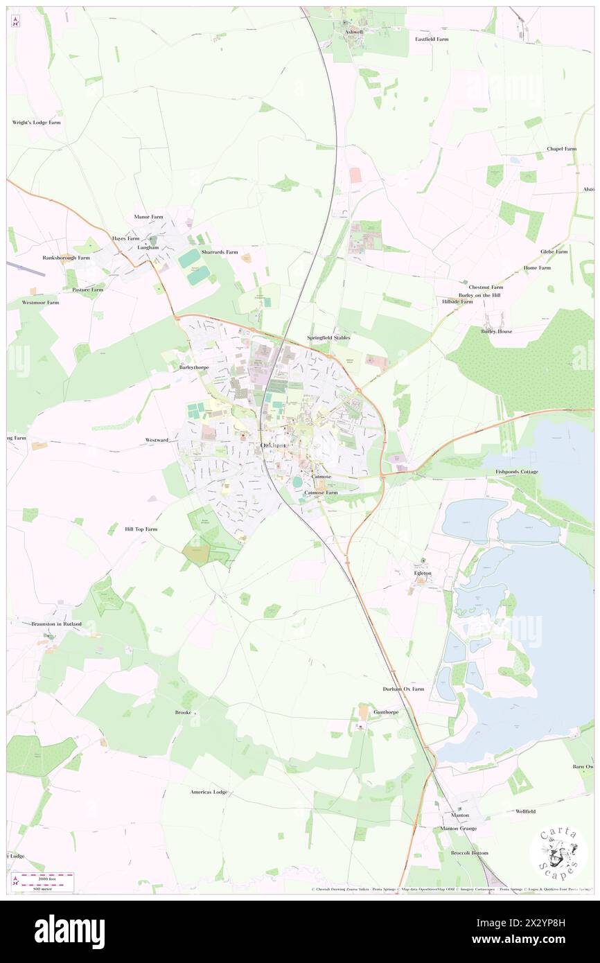 Whipper Inn, District of Rutland, GB, Vereinigtes Königreich, England, n 52 40' 12'', S 0 43' 39'', Karte, Cartascapes Map, veröffentlicht 2024. Erkunden Sie Cartascapes, eine Karte, die die vielfältigen Landschaften, Kulturen und Ökosysteme der Erde enthüllt. Reisen Sie durch Zeit und Raum und entdecken Sie die Verflechtungen der Vergangenheit, Gegenwart und Zukunft unseres Planeten. Stockfoto