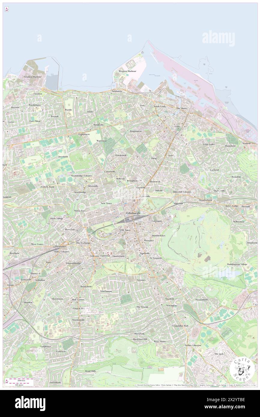 Slulow Albany Hotel, City of Edinburgh, GB, Vereinigtes Königreich, Schottland, n 55 57' 26'', S 3 11' 22'', Karte, Cartascapes Map, veröffentlicht 2024. Erkunden Sie Cartascapes, eine Karte, die die vielfältigen Landschaften, Kulturen und Ökosysteme der Erde enthüllt. Reisen Sie durch Zeit und Raum und entdecken Sie die Verflechtungen der Vergangenheit, Gegenwart und Zukunft unseres Planeten. Stockfoto