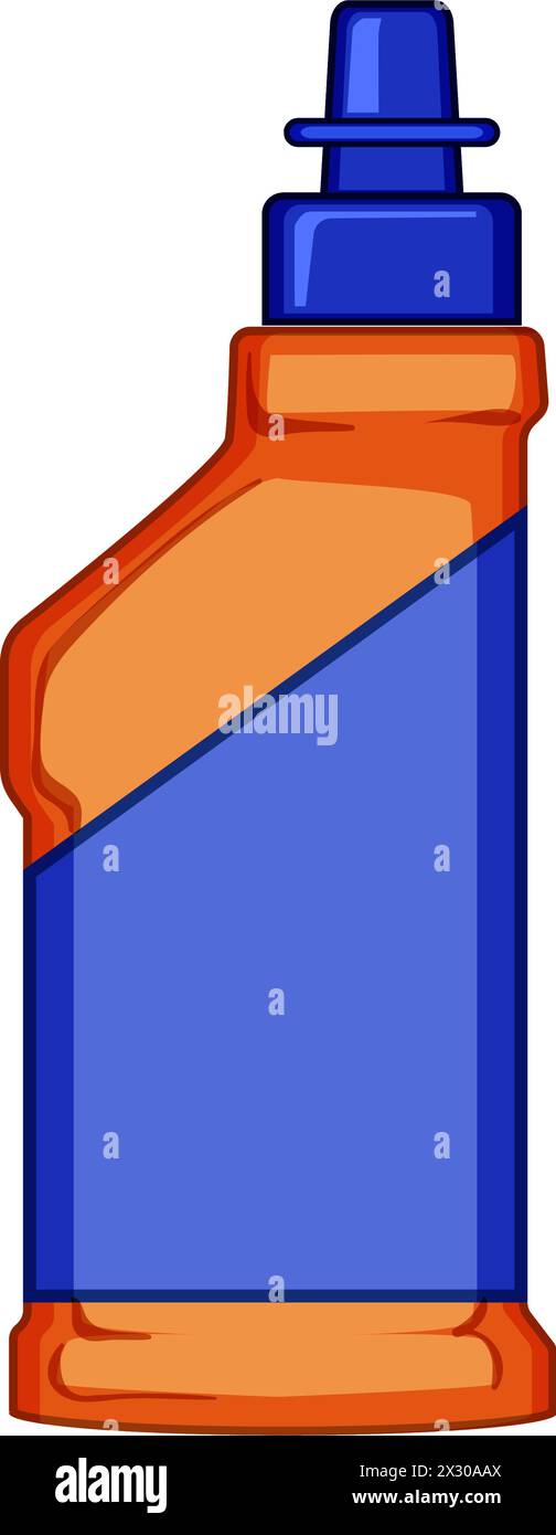 Arbeitender Holzleim Cartoon Vektor Illustration Stock Vektor