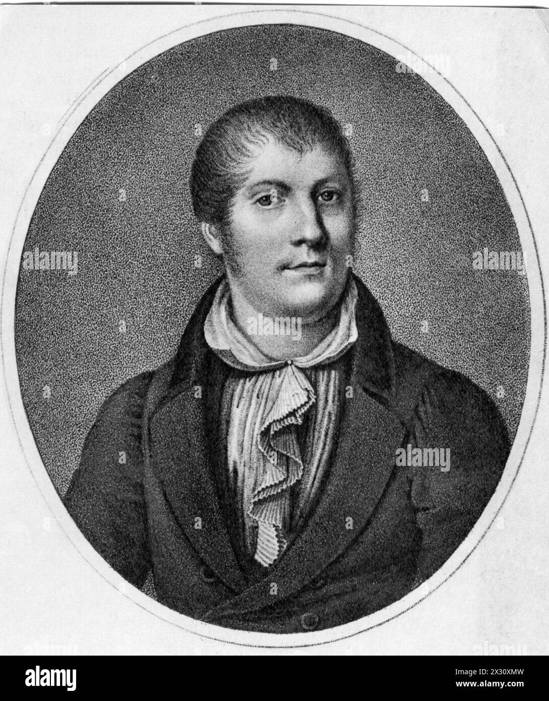 Spohr, Ludwig, 5.4.1784–22,10 1859, deutscher Komponist und Dirigent, nach Stahlstich, ADDITIONAL-RIGHTS-CLEARANCE-INFO-NOT-AVAILABLE Stockfoto