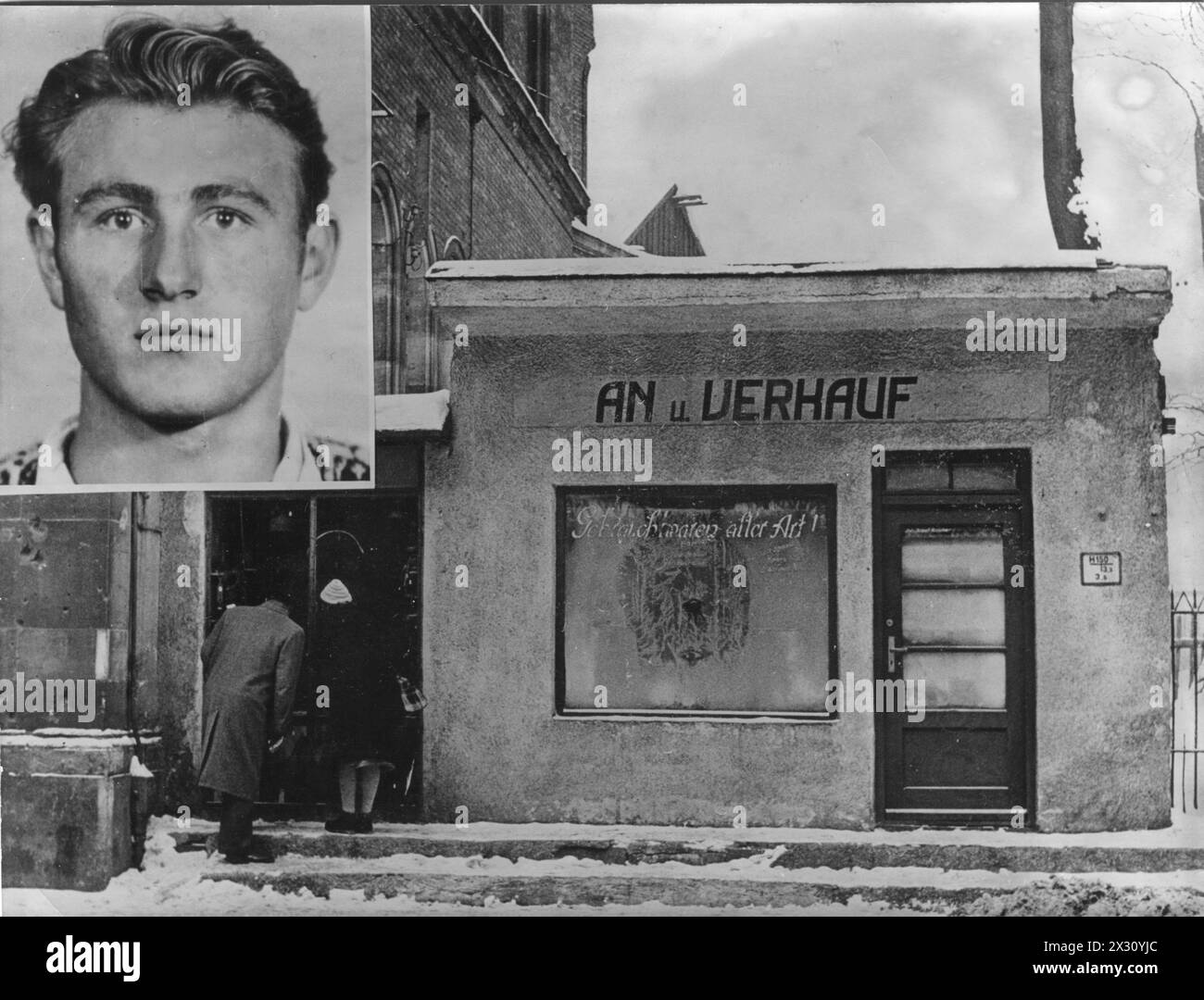 justiz, schweres Verbrechen, Mord an dem Gebrauchthändler Joseph Rauner, ZUSÄTZLICHE RECHTE-FREIGABE-INFO-NICHT-VERFÜGBAR Stockfoto