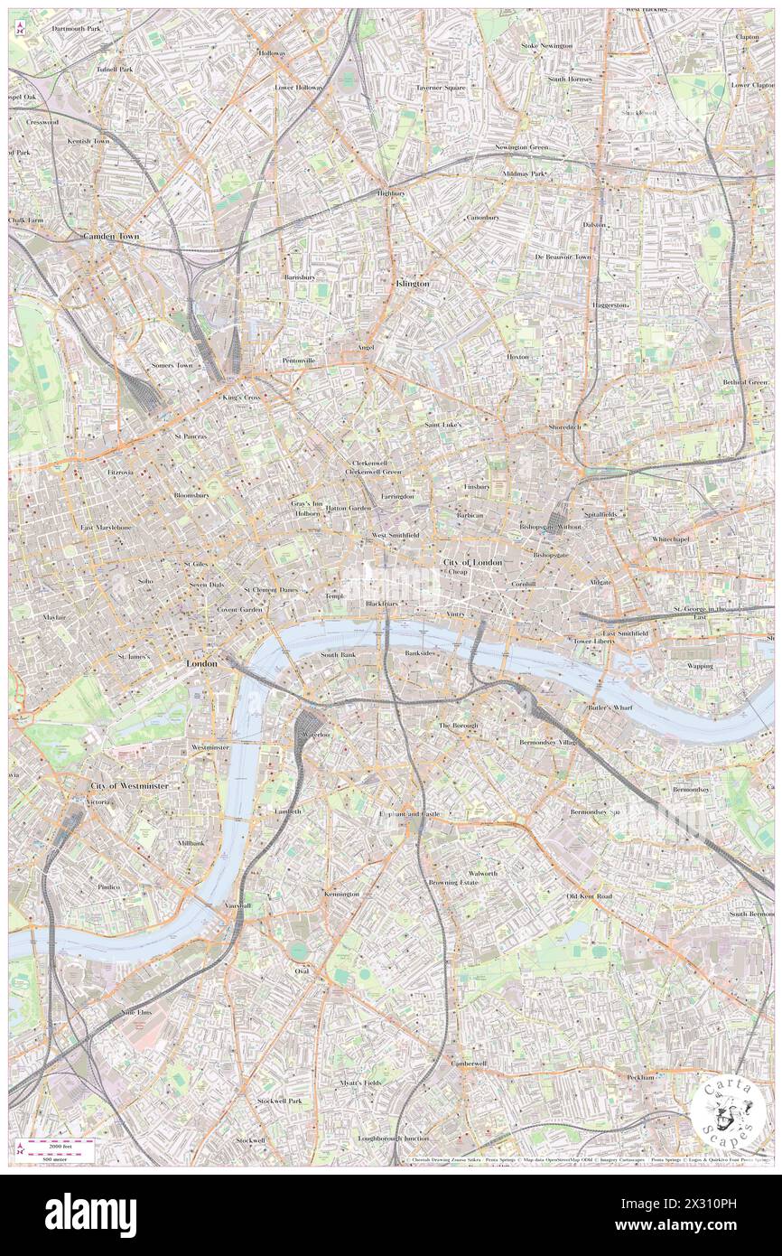 Ludgate Broadway, Greater London, GB, Vereinigtes Königreich, England, n 51 30' 48'', S 0 6' 9'', Karte, Cartascapes Map, veröffentlicht 2024. Erkunden Sie Cartascapes, eine Karte, die die vielfältigen Landschaften, Kulturen und Ökosysteme der Erde enthüllt. Reisen Sie durch Zeit und Raum und entdecken Sie die Verflechtungen der Vergangenheit, Gegenwart und Zukunft unseres Planeten. Stockfoto