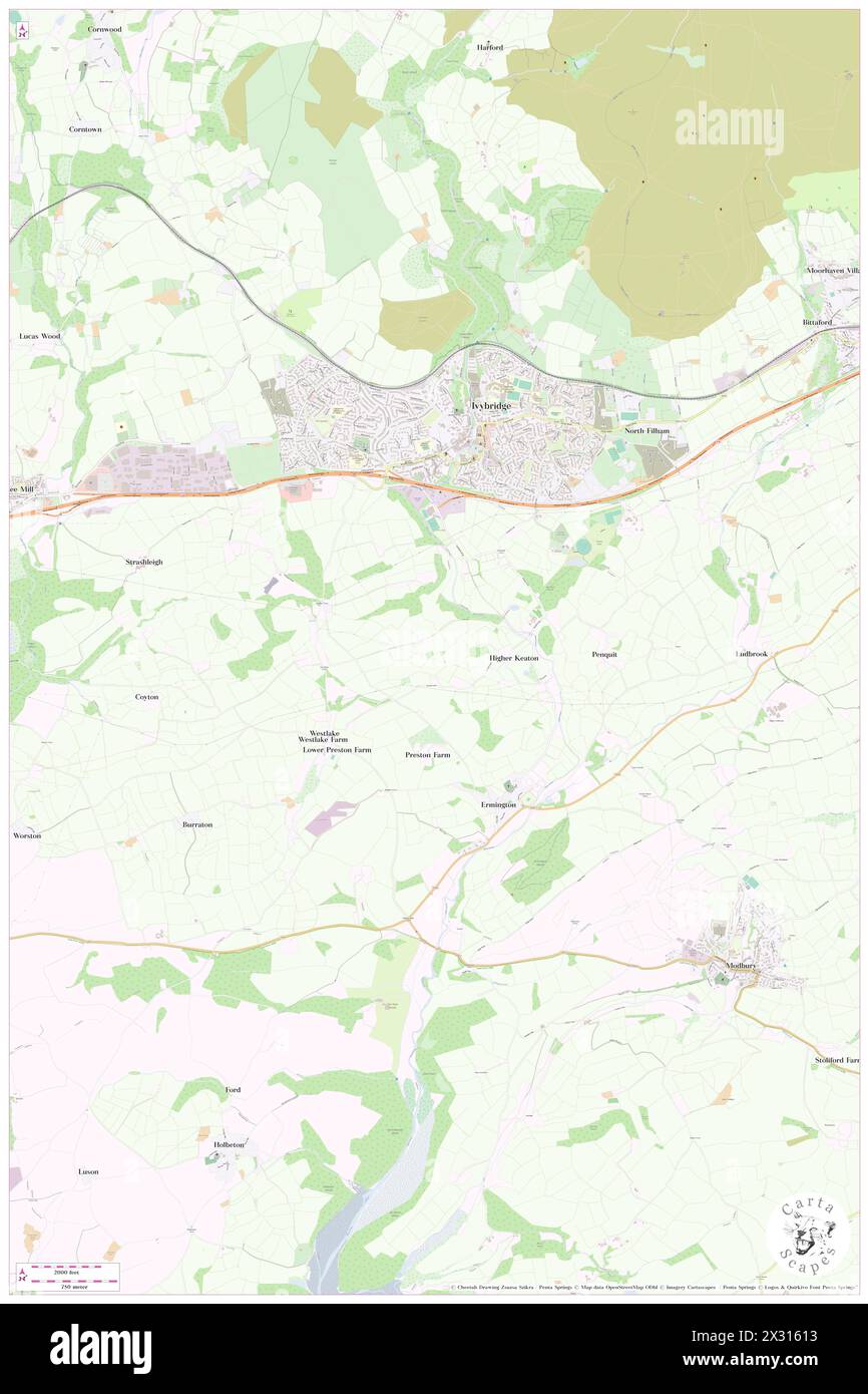 Ermington, Devon, GB, Vereinigtes Königreich, England, n 50 22' 23'', S