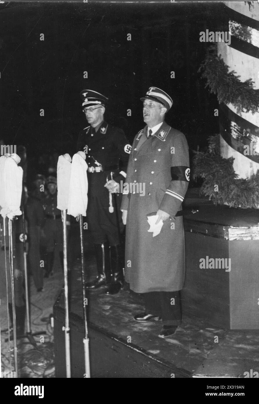 Seyss-Inquart, Arthur, 22.7.1892 - 16.10.1946, österreichischer Politiker (NSDAP), Reichsstatthalter von Österreich 1938 - 1939, REDAKTIONELL-USE-ONLY Stockfoto