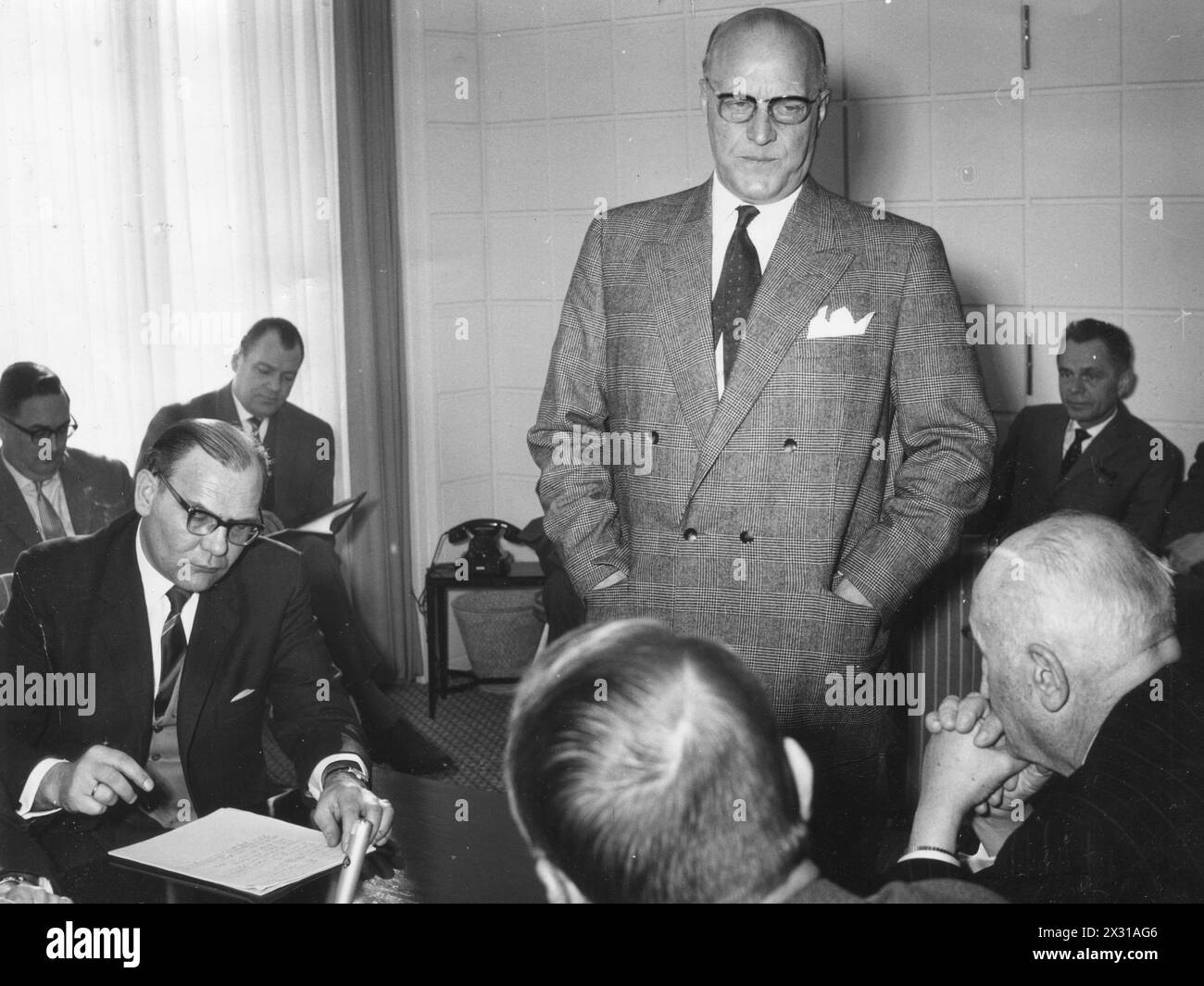 Semler, Johannes Ferdinand, 16.12.1898 - 31.1,1973, deutscher Richter, ADDITIONAL-RIGHTS-CLEARANCE-INFO-NOT-AVAILABLE Stockfoto