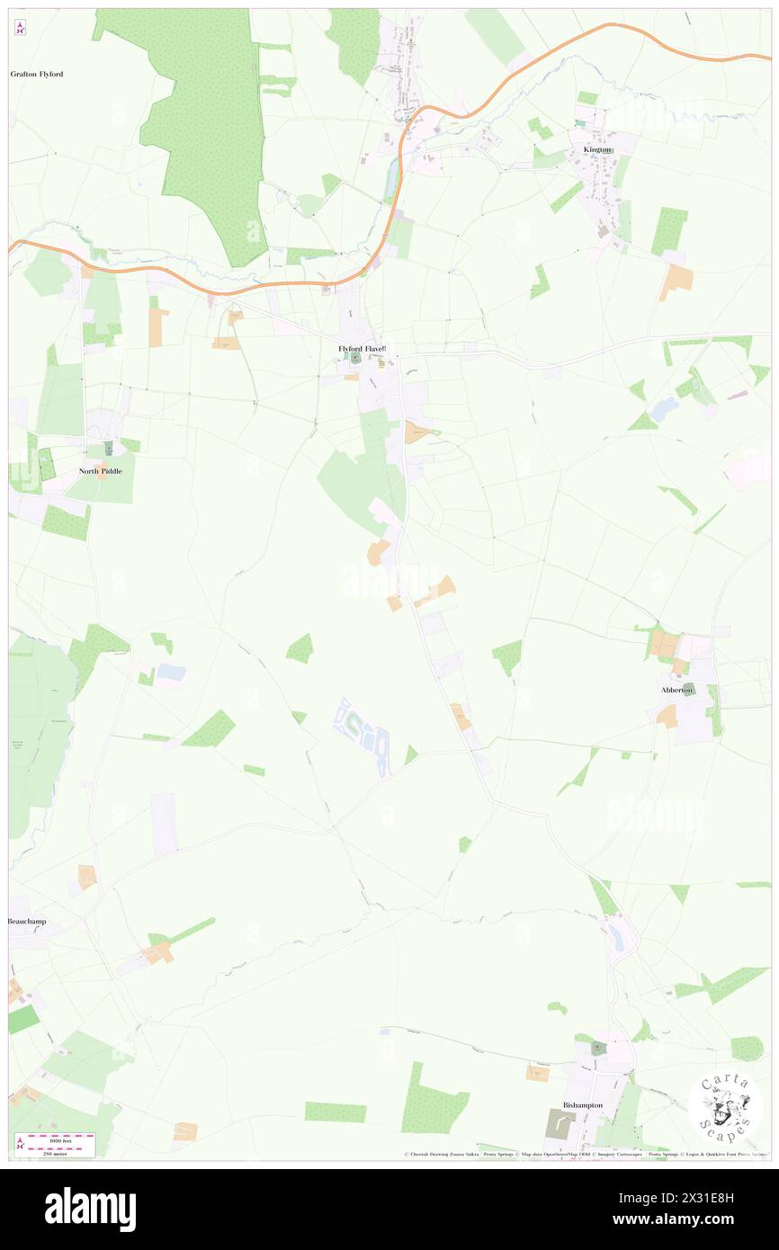 Flyford Flavell, Worcestershire, GB, Vereinigtes Königreich, England, n 52 11' 0'', S 2 1' 47'', Karte, Cartascapes Map, veröffentlicht 2024. Erkunden Sie Cartascapes, eine Karte, die die vielfältigen Landschaften, Kulturen und Ökosysteme der Erde enthüllt. Reisen Sie durch Zeit und Raum und entdecken Sie die Verflechtungen der Vergangenheit, Gegenwart und Zukunft unseres Planeten. Stockfoto