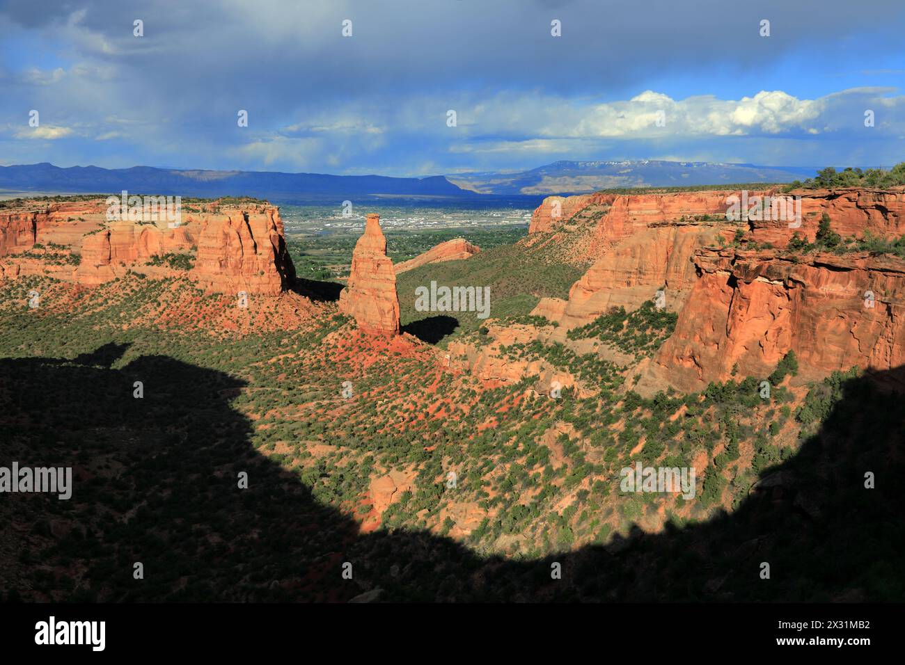 Geografie / Reisen, USA, Colorado, Grand Junction, Independence Monument View, ADDITIONAL-RIGHTS-CLEARANCE-INFO-NOT-AVAILABLE Stockfoto