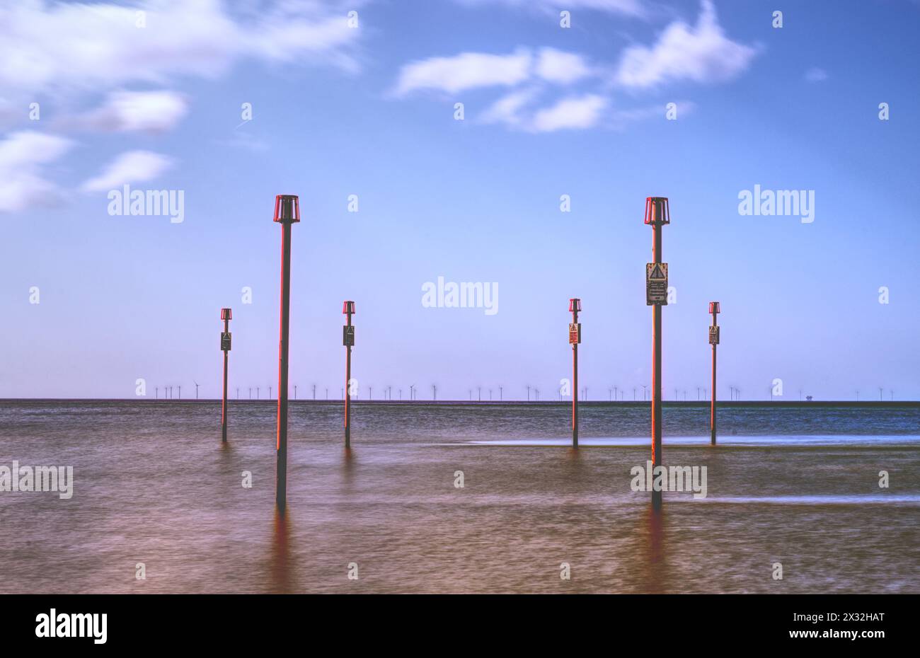 Shreham-By-Sea Stockfoto