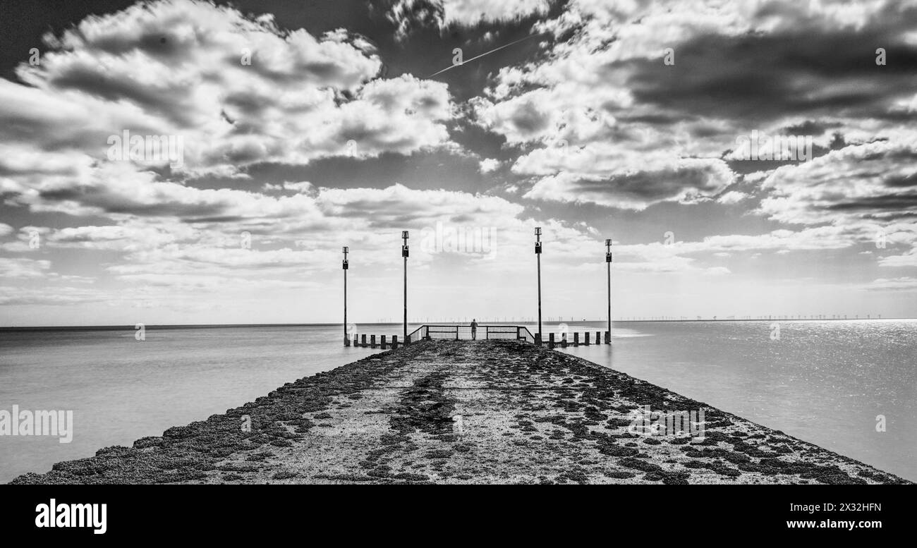 Shreham-By-Sea Stockfoto