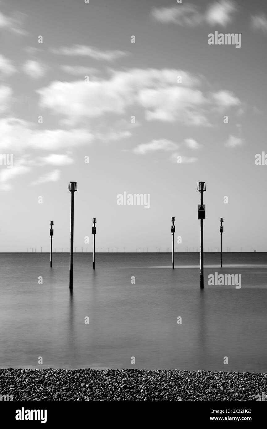 Shreham-By-Sea Stockfoto