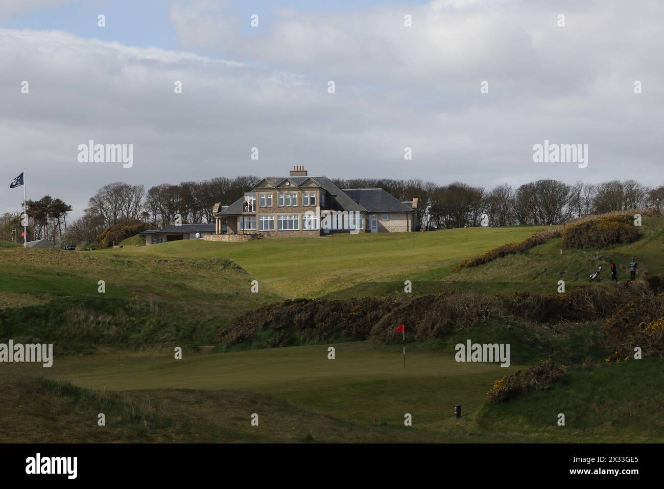 Kingsbarns Golf Links Fife Scotland April 2024 Stockfoto