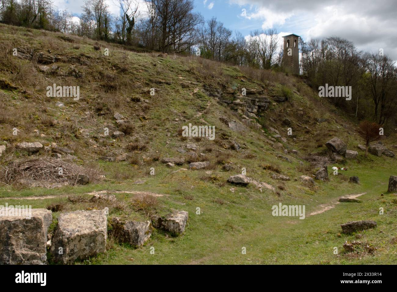 Browne's Folly, Monkton Farleigh, England Stockfoto