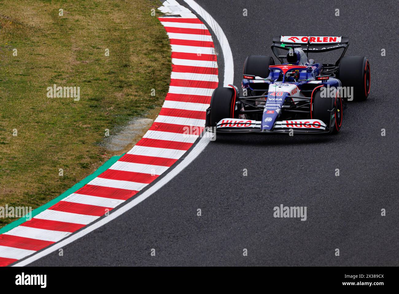 Suzuka Circuit, 5. April 2024: Ayumu Iwasa (JPN) von Visa RB während des Japan Formel 1 Grand Prix 2024. Stockfoto