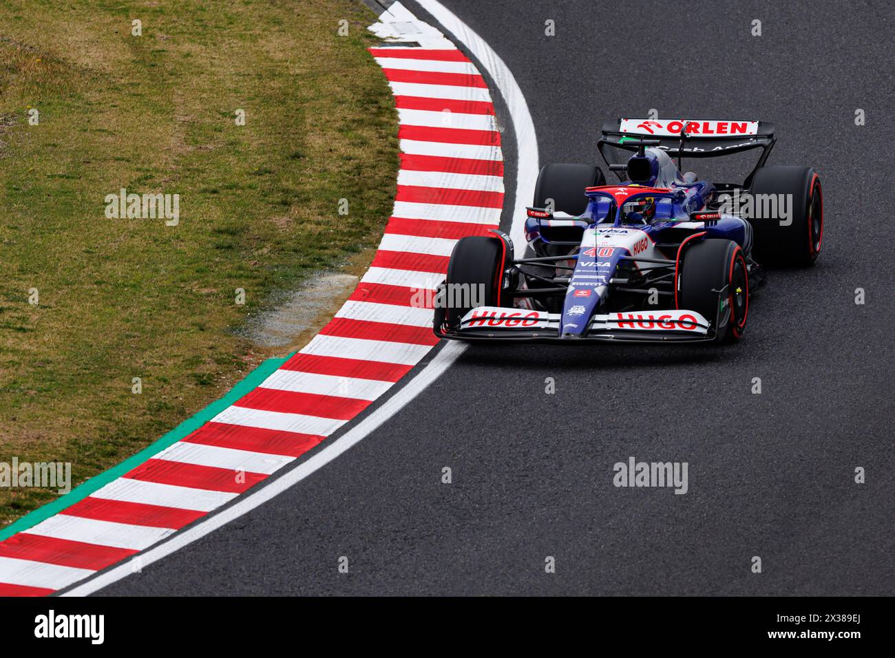 Suzuka Circuit, 5. April 2024: Ayumu Iwasa (JPN) von Visa RB während des Japan Formel 1 Grand Prix 2024. Stockfoto