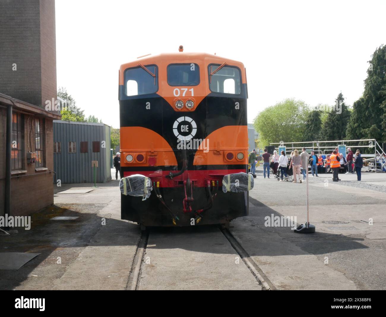 Irish Rail Lokomotive 071 Stockfoto