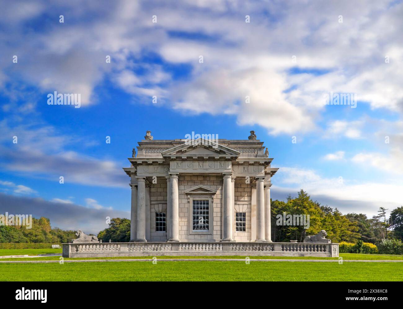 Palladian Marino Casino aus dem 18. Jahrhundert, Nord Dublin City, Irland Stockfoto