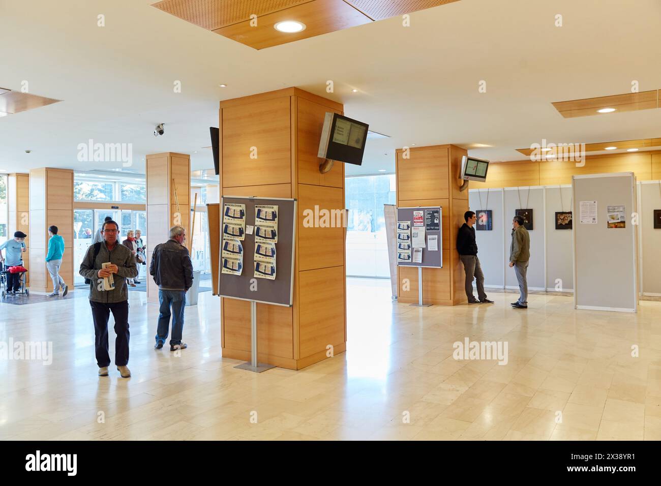 Halle, Krankenhaus Donostia, San Sebastian, Gipuzkoa, Baskisches Land, Spanien Stockfoto