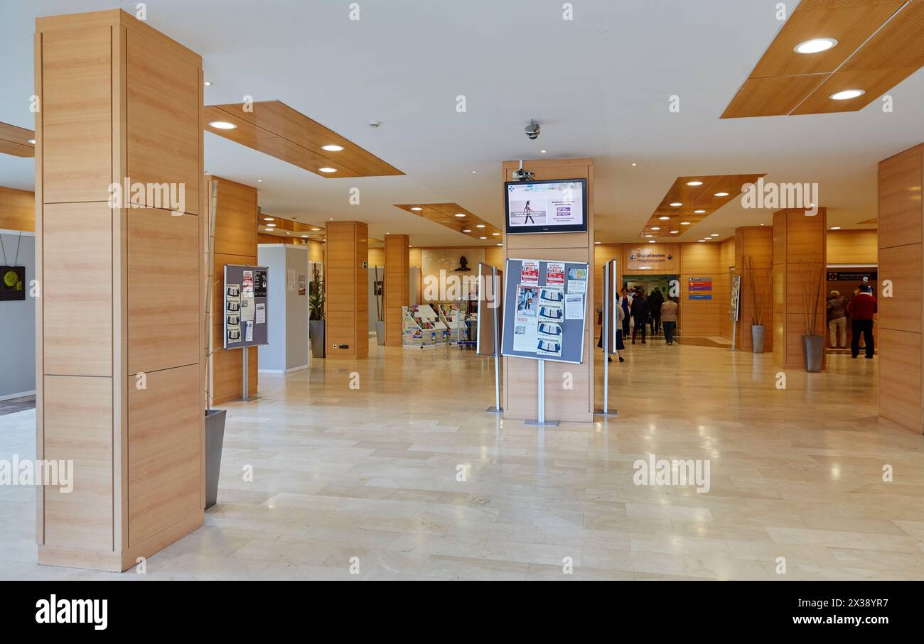 Halle, Krankenhaus Donostia, San Sebastian, Gipuzkoa, Baskisches Land, Spanien Stockfoto